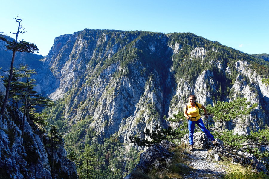 Auf dem Wachtlhüttlkammsteig. Foto: Alpenverein Edelweiss