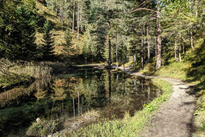 Was für ein schöner Anblick, die vielen Wasserströme bahnen sich ihren Weg, um gemeinsam zu einem nicht zu kleinen Bach zu werden 2! Foto: Protect Our Winters Austria (POW AT)