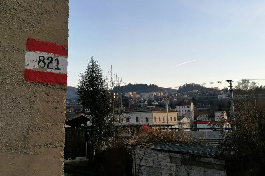 Abschied vom 821er in Mürzzuschlag. Foto: Sarah Pallauf