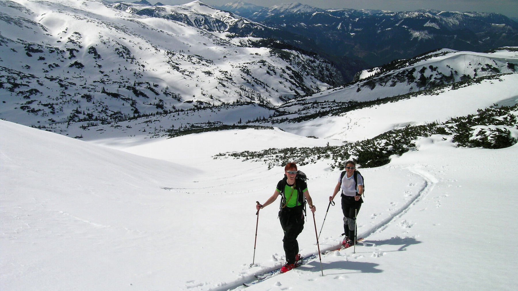 Aufstieg aus dem Bärengraben zum Predigtstuhl. Foto: Alpenverein Edelweiss