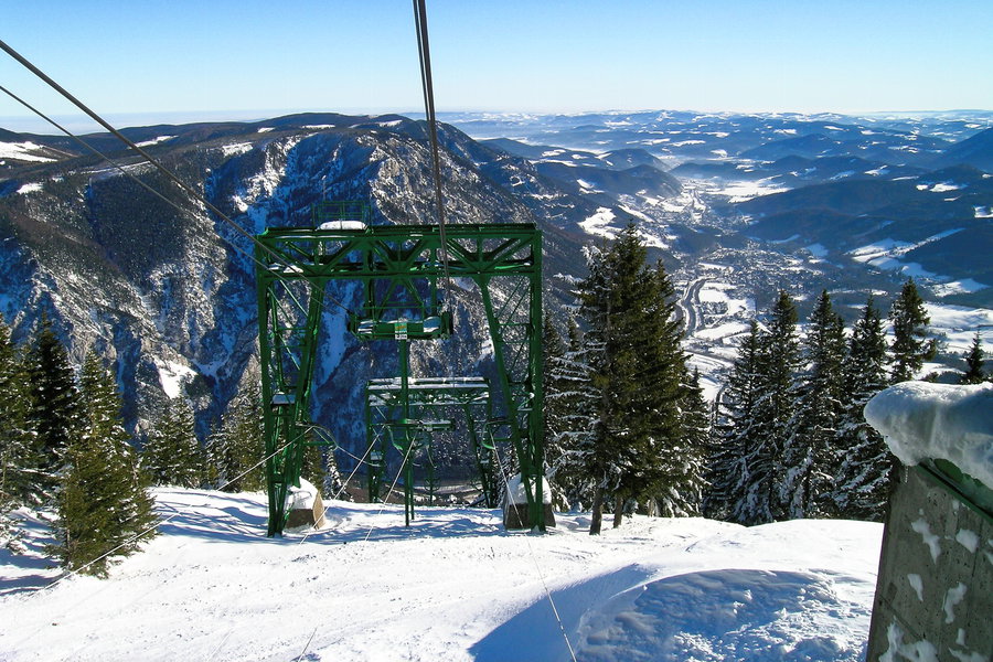 Bergstation Raxseilbahn. Foto: Alpenverein Edelweiss