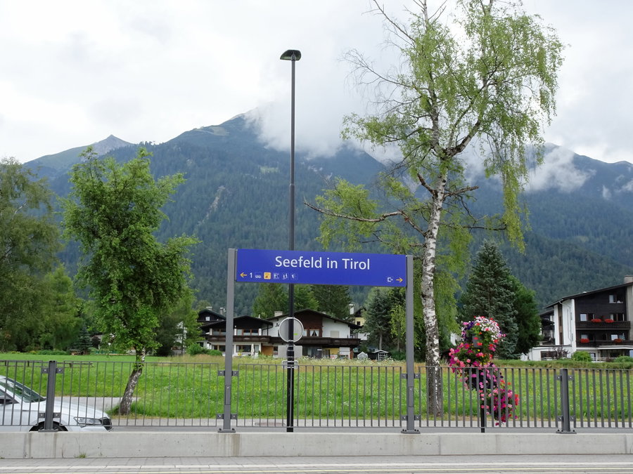Der Bahnhof Seefeld; Foto Simon Widy