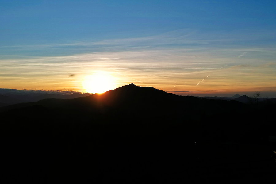 Gute Nacht, Schneeberg. Foto: Sarah Pallauf