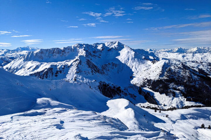 Eine tolle Rundumsicht, sogar den Boden des Inntals erspäht man in der Ferne 4. Foto: Thomas Obermair, Protect Our Winters Austria