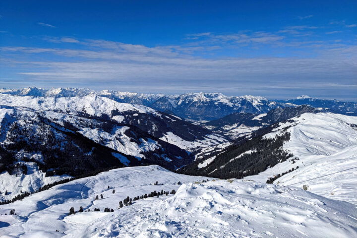 Eine tolle Rundumsicht, sogar den Boden des Inntals erspäht man in der Ferne 5. Foto: Thomas Obermair, Protect Our Winters Austria