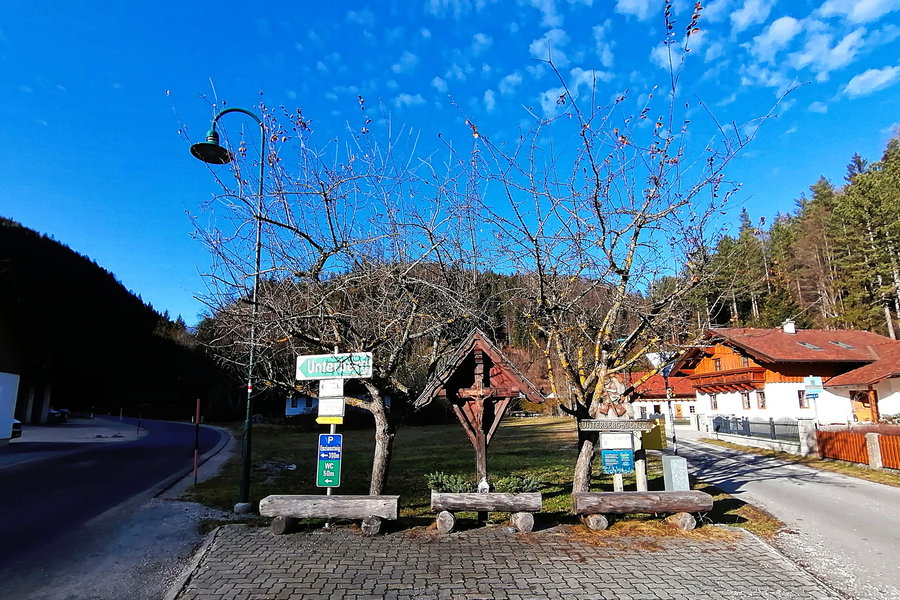 Wegvarianten in Thal. Foto: Sarah Pallauf