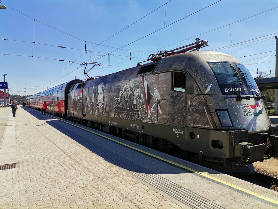 Bahnhof Gmünd. Foto Veronika Schöll