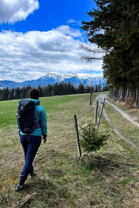 Blick auf die Rax. Foto: Birgit Matzinger