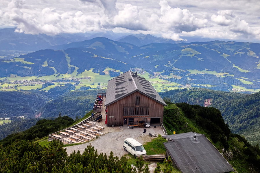 Die Gruttenhütte. Foto: Simon Widy