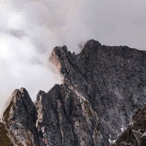 Wilde Felsformationen am Wilden Kaiser. Foto: Simon Widy