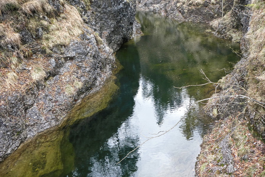 Strubklamm-Ausgang. Foto: Karl Plohovich