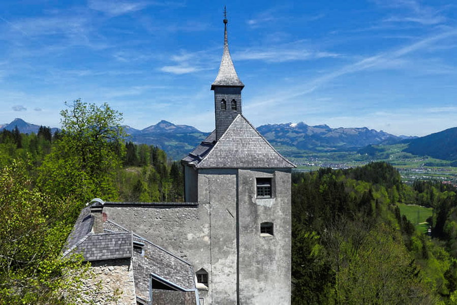 Blick Richtung NW vom Aussichtsturm. Foto: Eva Maria Ginal