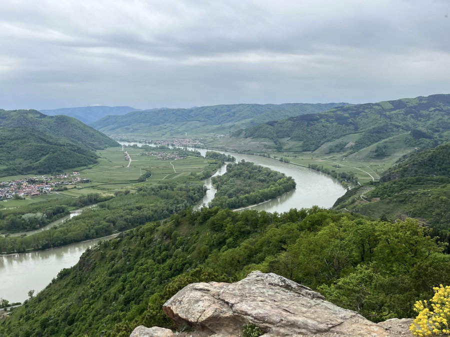 Aussicht von der Kanzel. Foto Elisabeth Petfalski