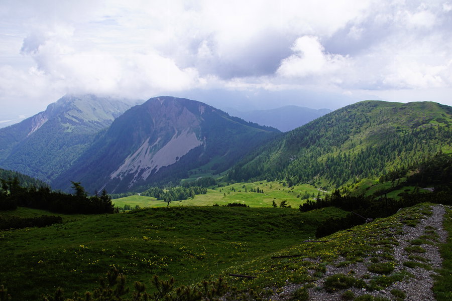 Blick zum Rosenbachsattel. Foto: Gerhard Hohenwarter