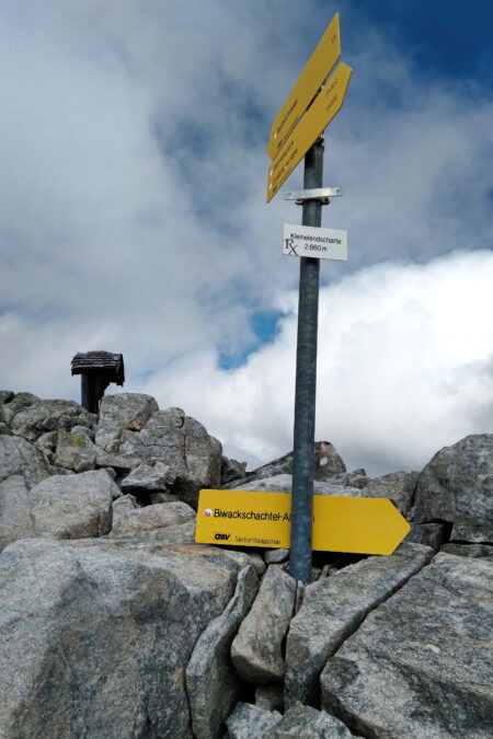 Kleinelendscharte 2.660 Meter. Foto: Gerold Petritsch/Herbert Fuchs