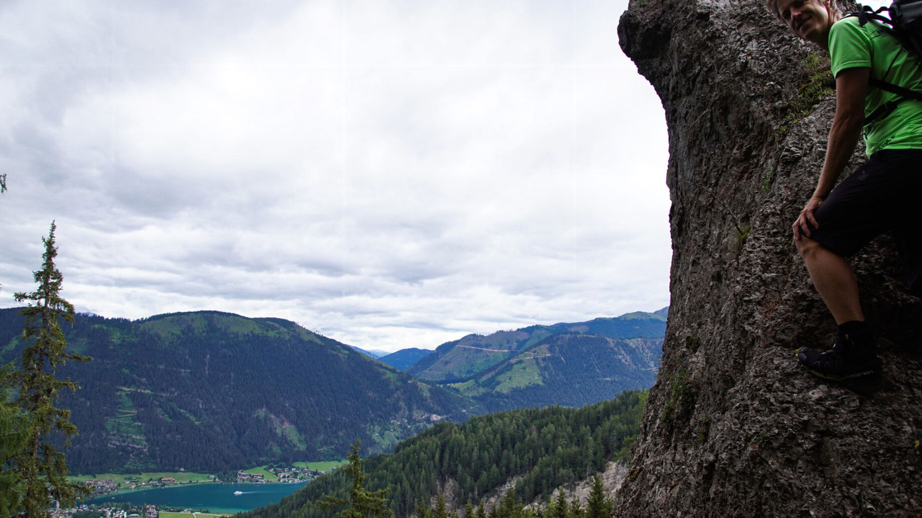 Weißenseeblick. Foto: Gerhard Hohenwarter