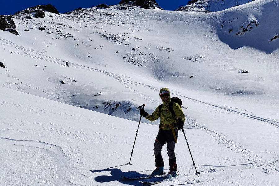 Traum Bedingungen bei der Abfahrt. Foto: Simon Widy