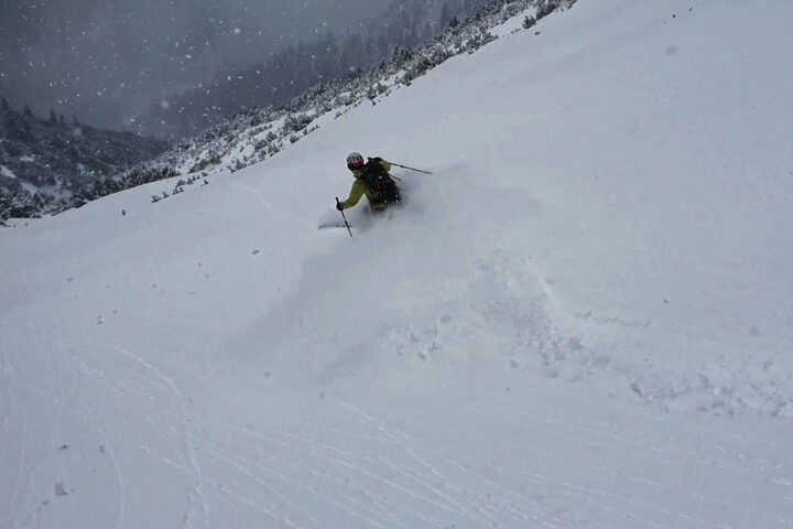 Abfahrtsspaß 1! Foto: Niklas, POW AT
