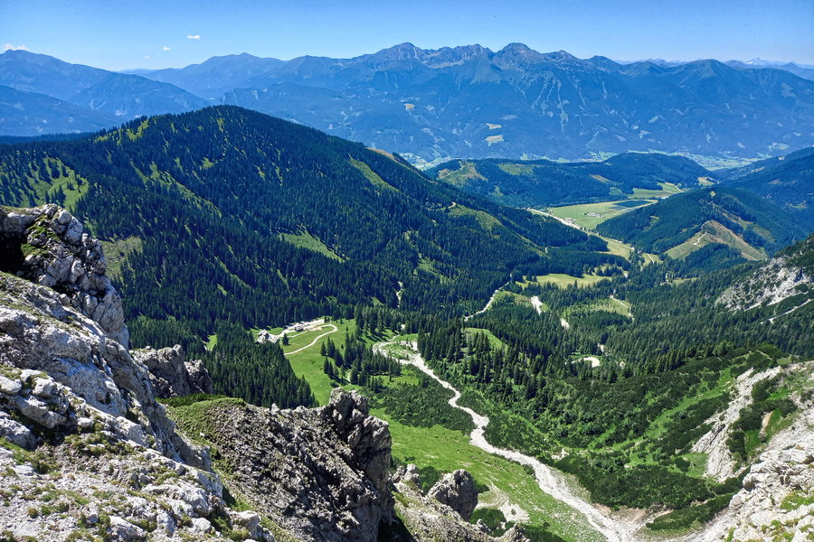 Blick in die Kaiserau. Foto: Martina Friesenbichler