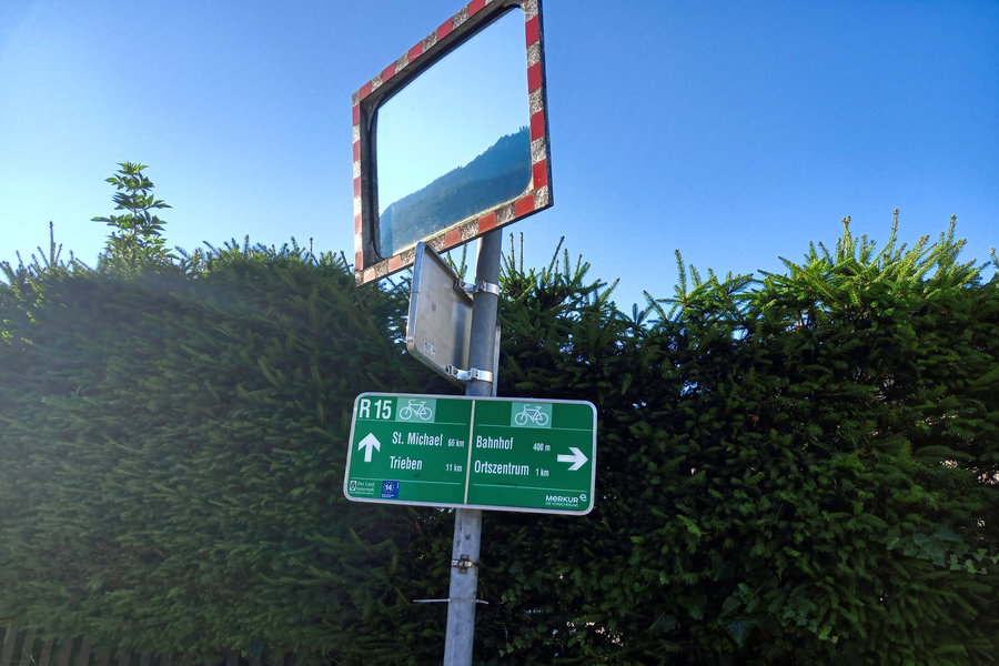 R15 Rastlandradweg. Foto: Martina Friesenbichler