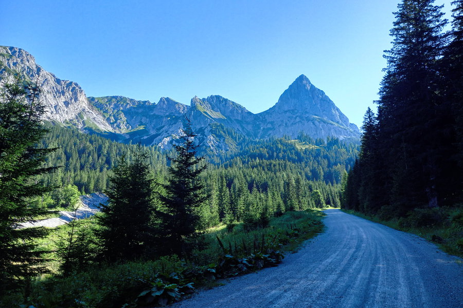 Mautstraße zur Klinke-Hütte. Foto: Martina Friesenbichler