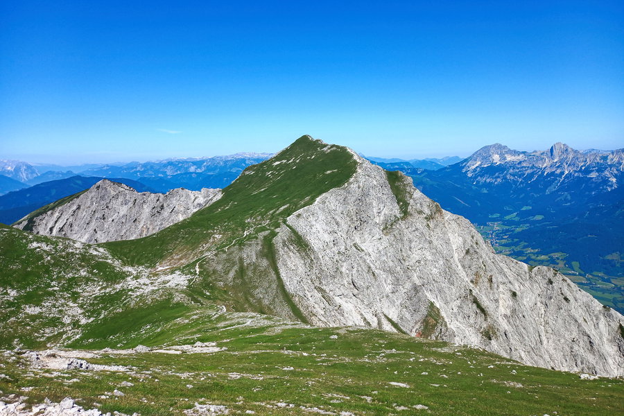 Blick zur Rifflspitze. Foto: Martina Friesenbichler