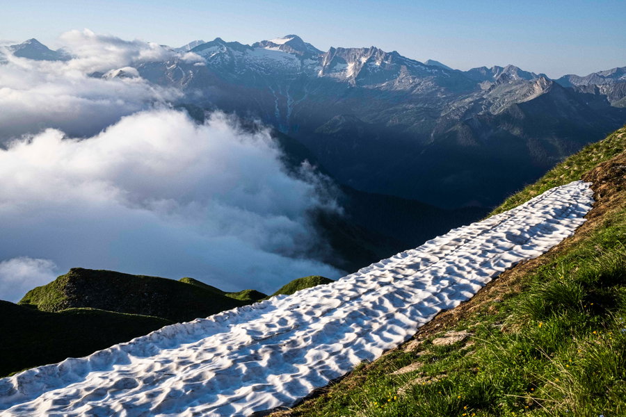 Aus dem Großarltal aufsteigende Wolken. Foto: Birgit Reiter