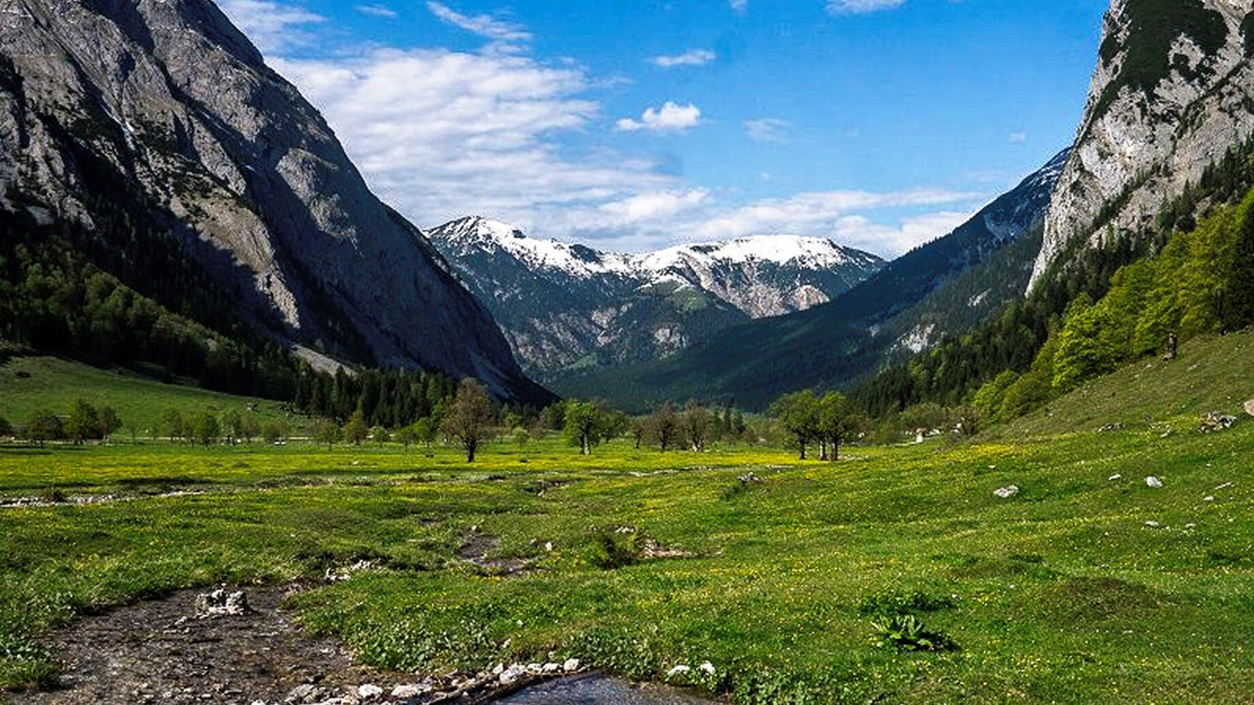 Großer Ahornboden. Foto: Naturpark Karwendel