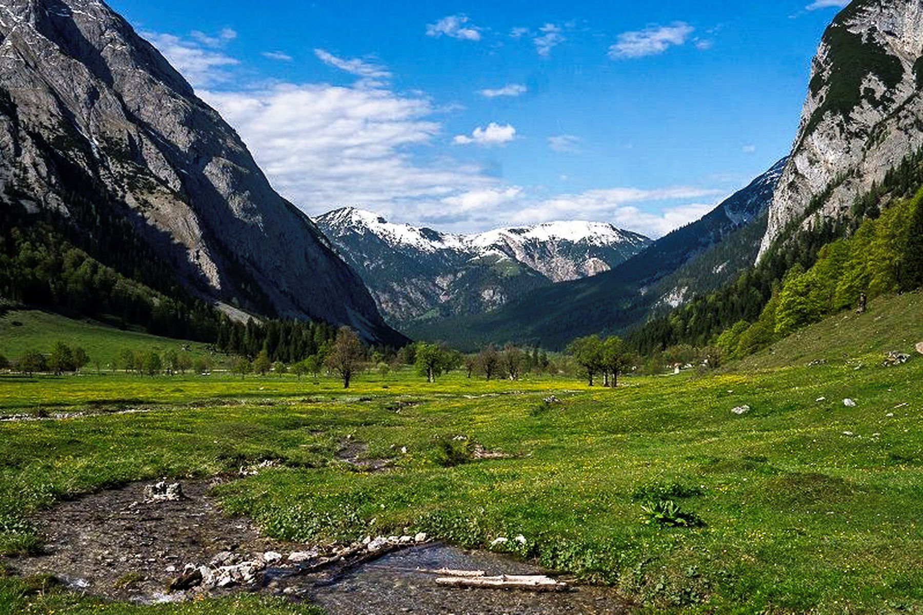 Vom Großen Ahornboden zur Binsalm