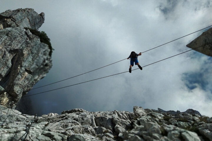 Seilbrücken und Traversen 3. Fotos: POW AT