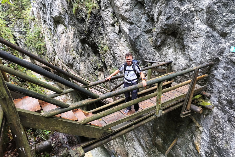 In der Dr.-Vogelgesang-Klamm. Foto: Simon Widy