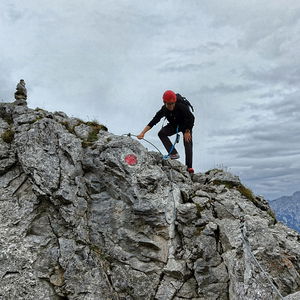 Luftige Klettersteig-Überschreitung am Bosruck