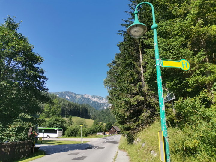 Aussteigen in Mürzsteg. Fotos Veronika Schöll