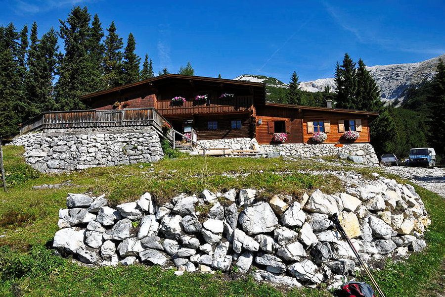 Pleisenhütte. Foto: P. Steinmüller