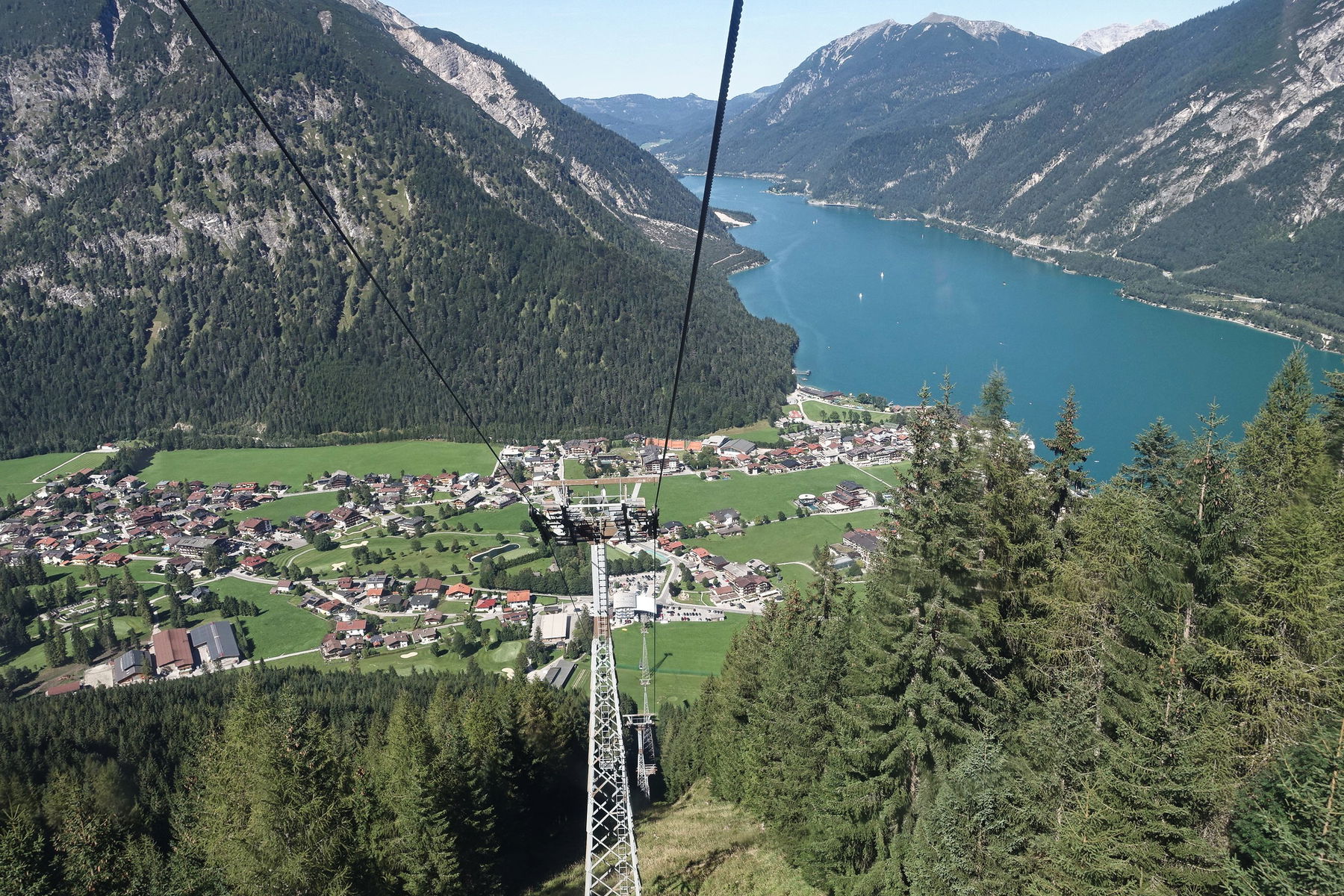 Auf den Bärenkopf über dem Achensee