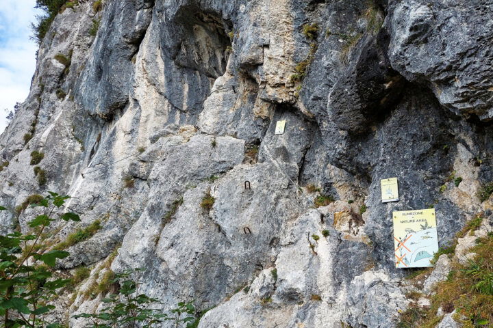 Einstieg Olivers Mariazeller Steig. Foto: Alice Frischherz