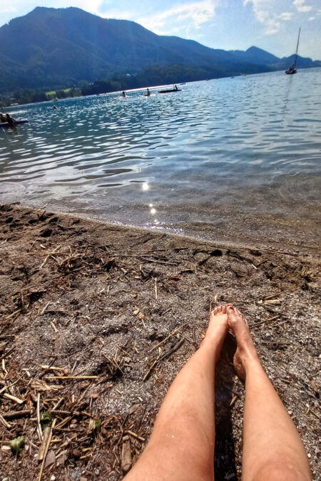 Fuschlsee: öffentliches Bad. Foto: Pia Gerhofer