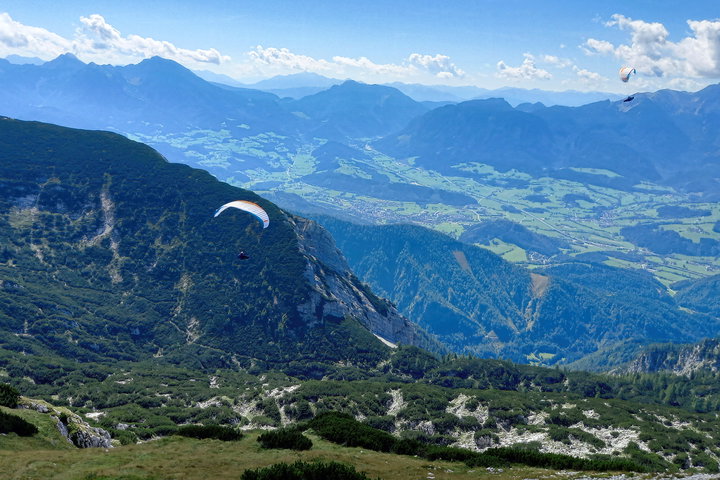 Mit Hike & Fly könnt ich mich auch noch anfreunden. Foto: Martina Friesenbichler