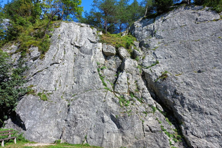 Übungsklettersteig bei Roßleithen. Foto: Martina Friesenbichler