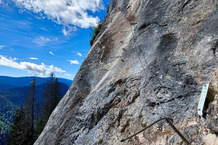 Einstieg Tristans Kirchbogensteig. Foto: Alice Frischherz