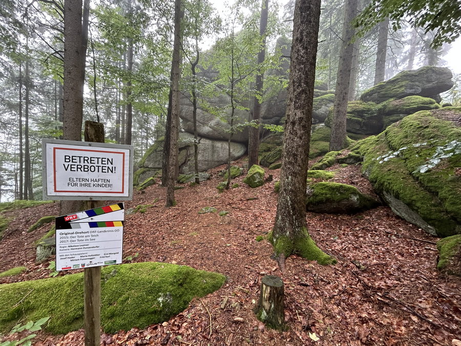 Edelbauerfelsen unten. Foto Veronika Schöll