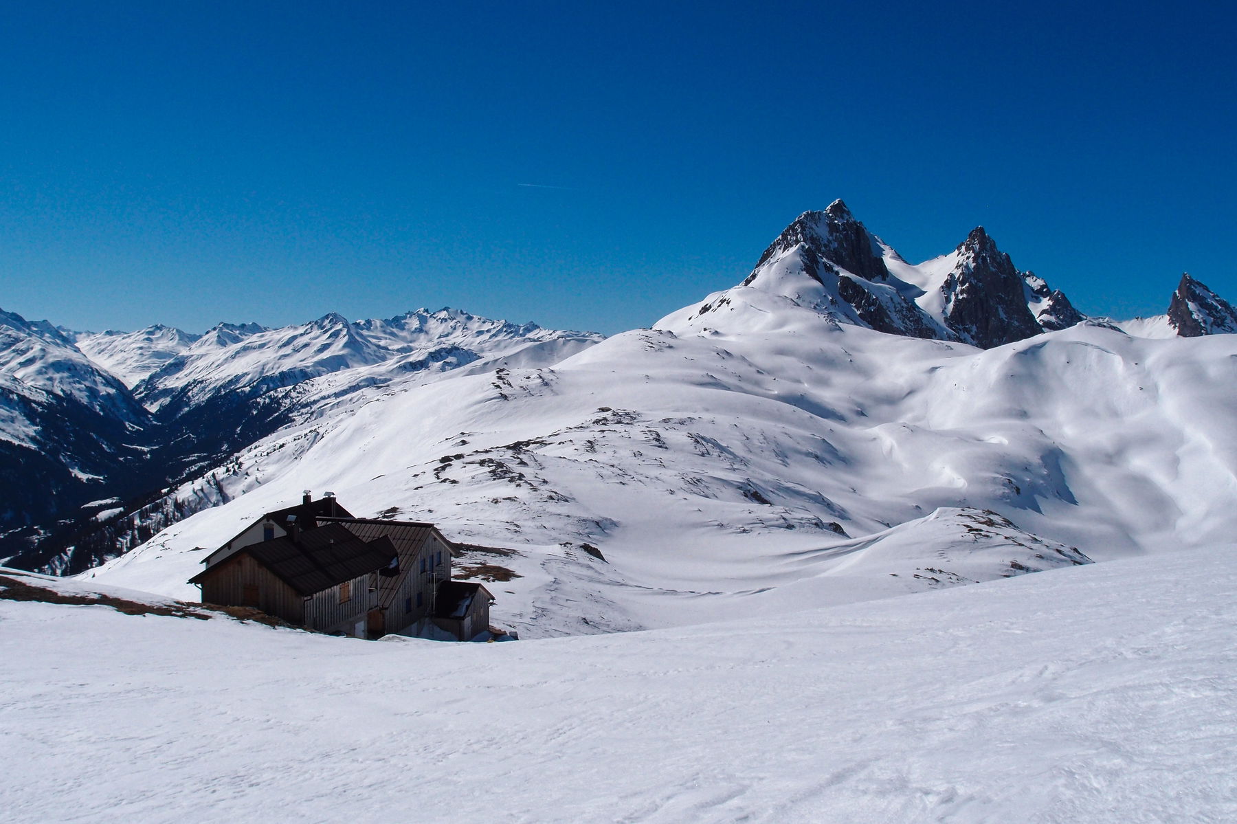 Skitour für Genießer zur Leutkircher Hütte