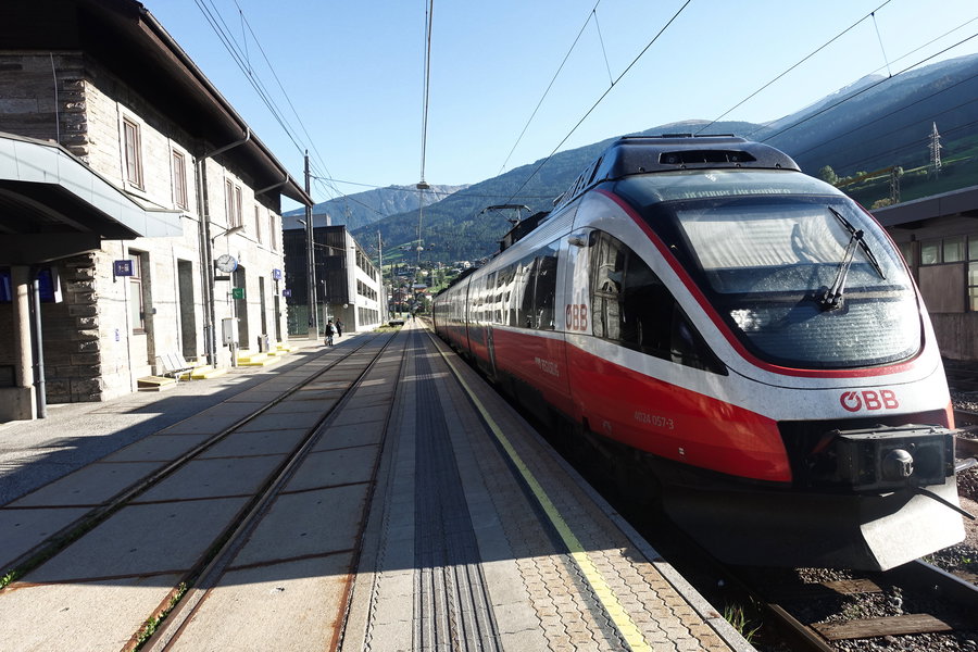 Am Bahnhof Matrei am Brenner. Foto: Gerold Petritsch