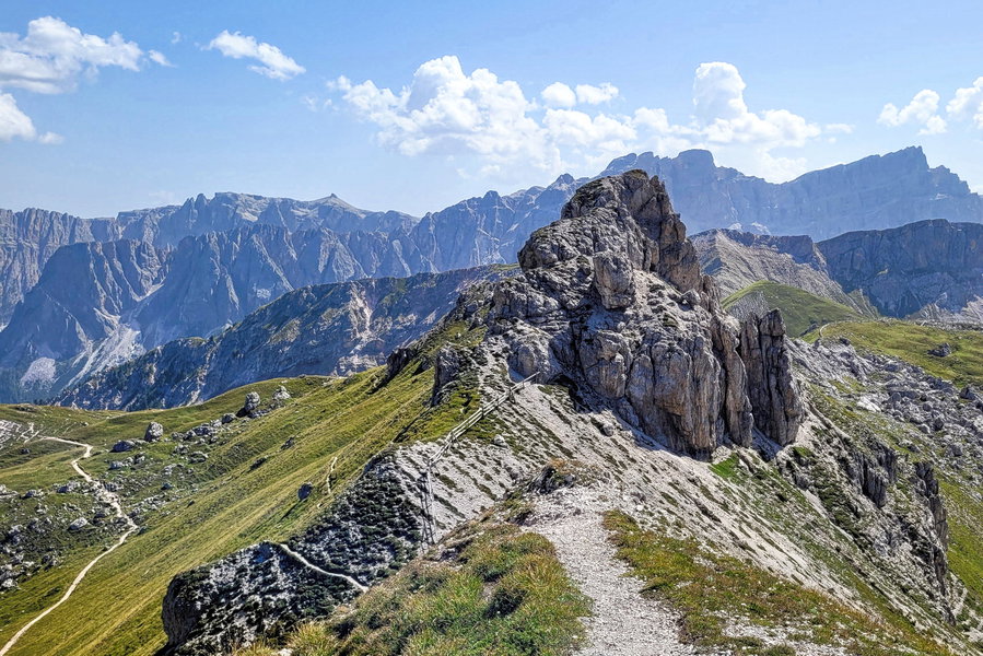 Oberhalb des Bronsojoch. Foto: Konrad Gwiggner