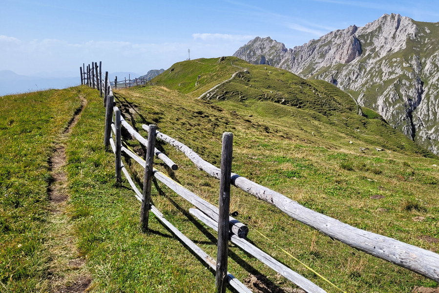 Am Weg zum Zendleser Kofel. Foto: Konrad Gwiggner