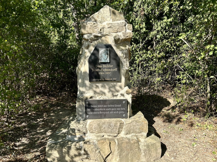 Eichendorff Denkmal. Foto Veronika Schöll