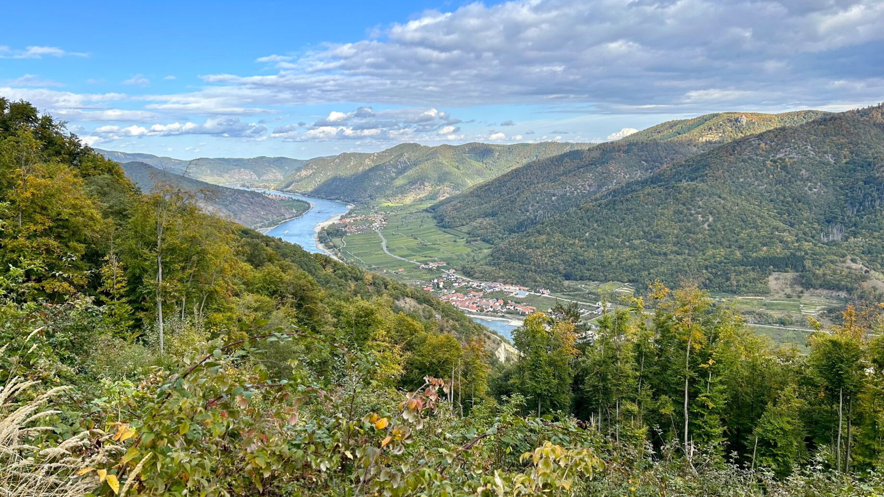 Prachtvolle Aussicht. Foto Veronika Schöll