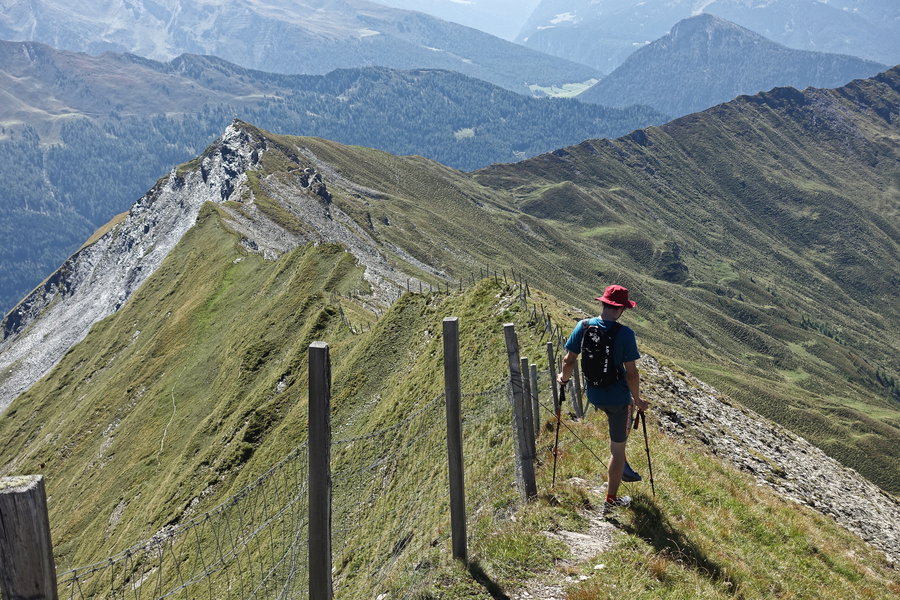 Weiterweg am Grat, nicht so einfach, wie es auf den ersten Blick scheint. Foto: Gerold Petritsch