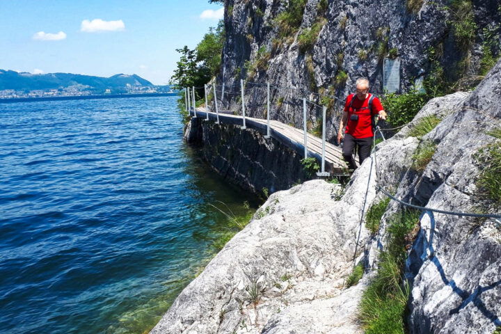 Am See entlang. Foto: Gerold Petritsch