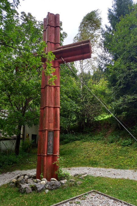 Restauriertes Gipfelkreuz. Foto: Pia Gerhofer